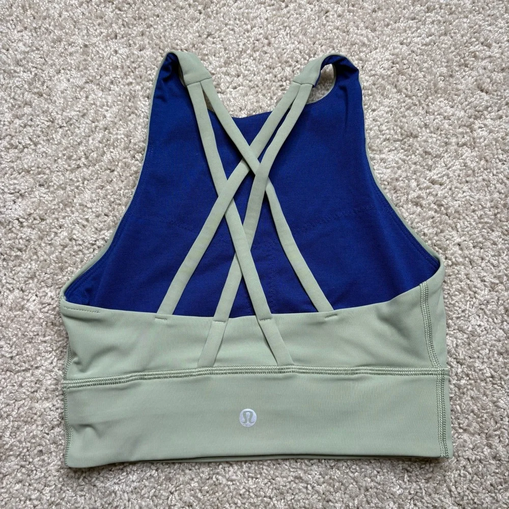 Lululemon Energy High-Neck Longline Tough Bra *Medium Support, B–D Cups - Picture 2 of 4